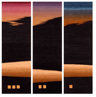 Landscape Series Triptych #3