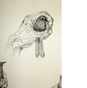 Kiki Smith: Bird in Hand Portfolio, B, ed. 18