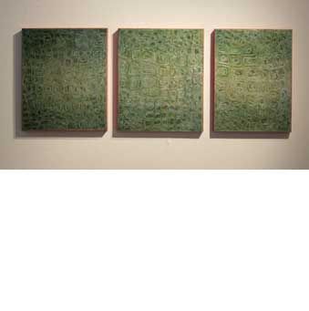 An Exquisite Croc (triptych)