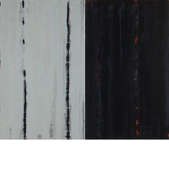 Cause and Effect - Char/Ash (diptych)