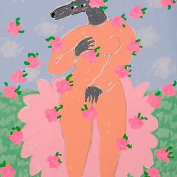 Rose on the Half Shell #II